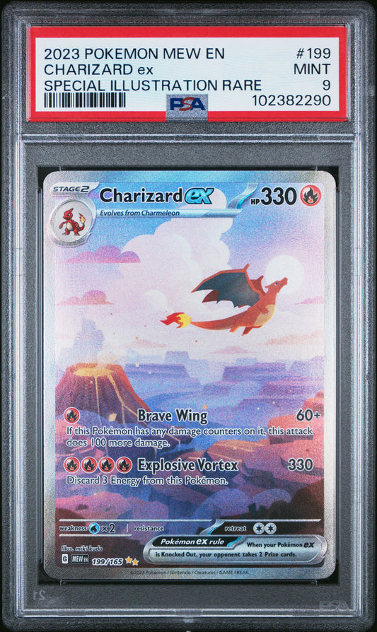 151 Scarlet & Violet Charizard EX - PSA 9